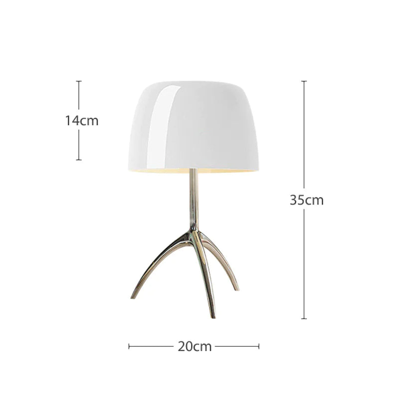 Vintage Copper Table Lamp: Retro-Inspired Designer Accent Lighting