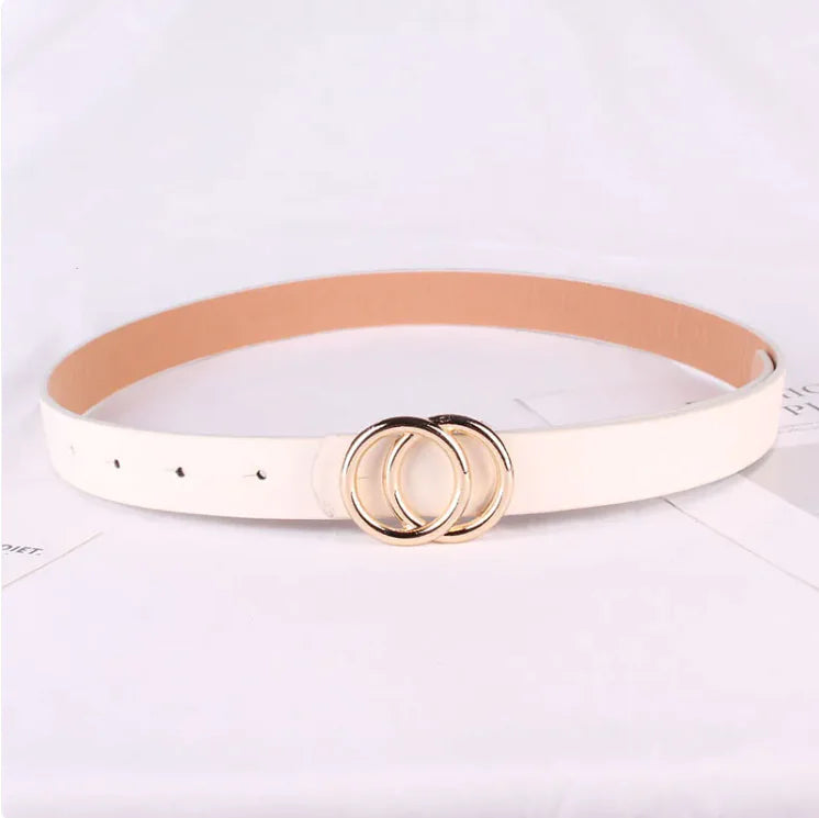 Elegance Loop: Women's Minimalist Ring Belt