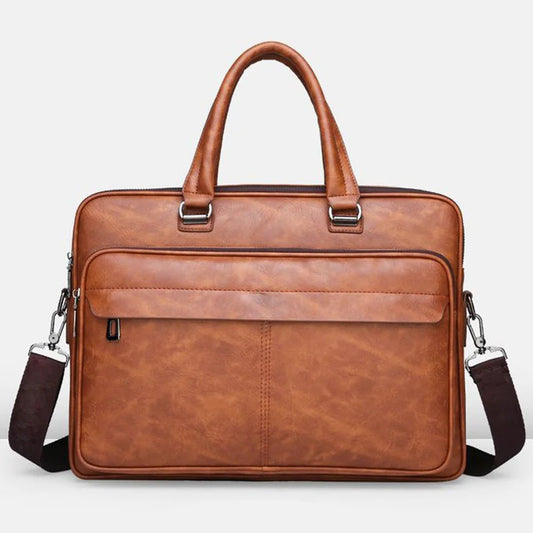 Elite PU Leather Business Briefcase