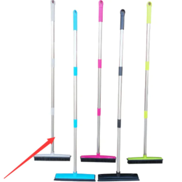 TriPole Dust & Carpet Scraper Broom