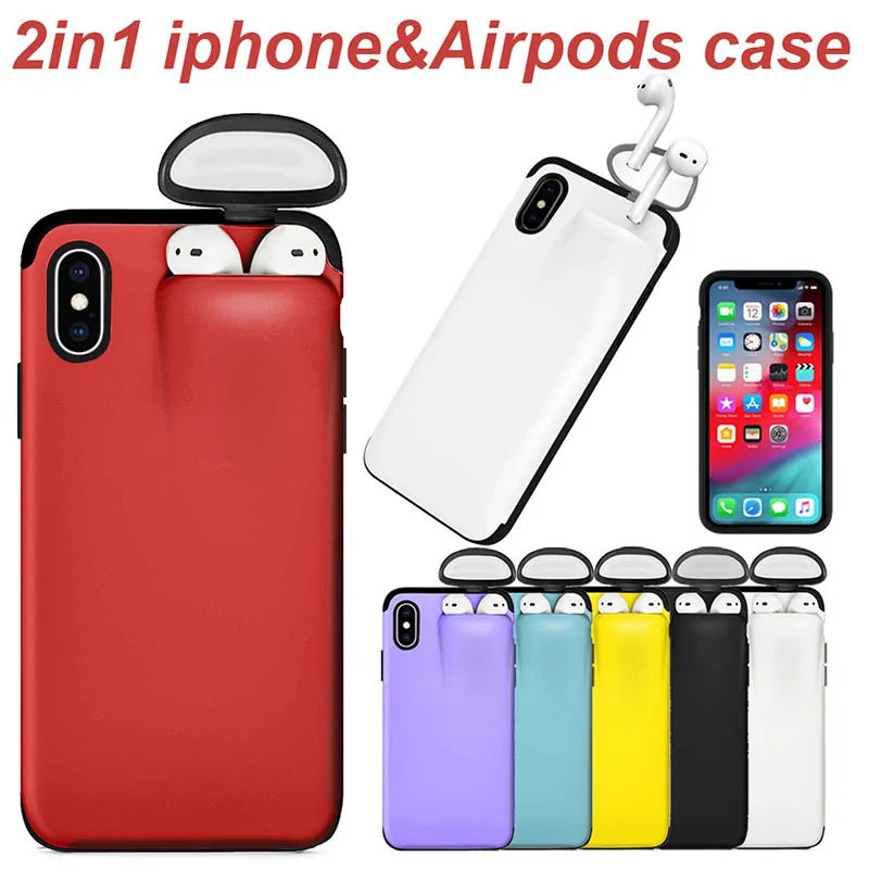 Phone Case With Airpods Holder