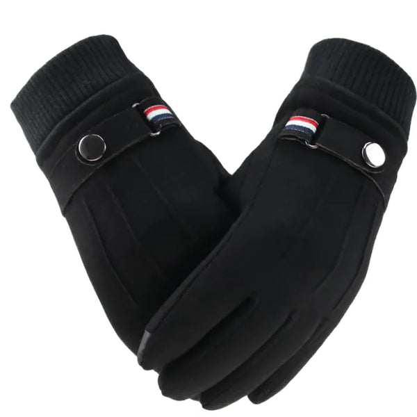 Winter Suede Men's Gloves