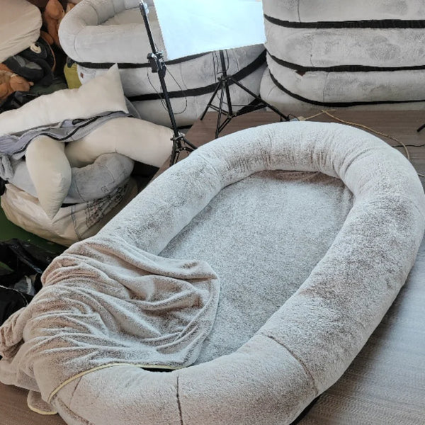 Oversized Human Dog Bed - Removable & Washable