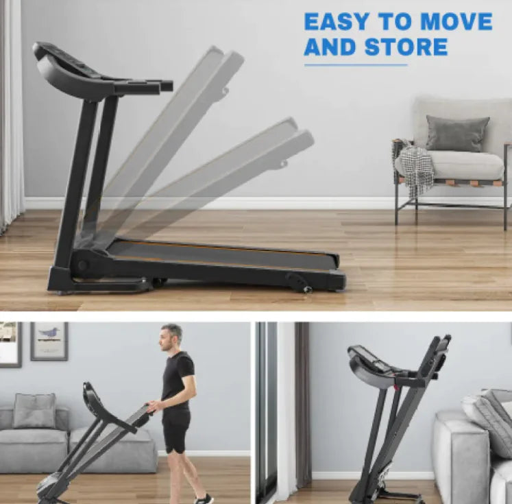 Compact Easy Folding Treadmill