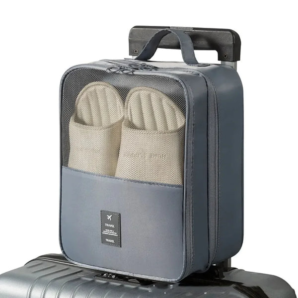 Three-Layer Travel Shoe Bag