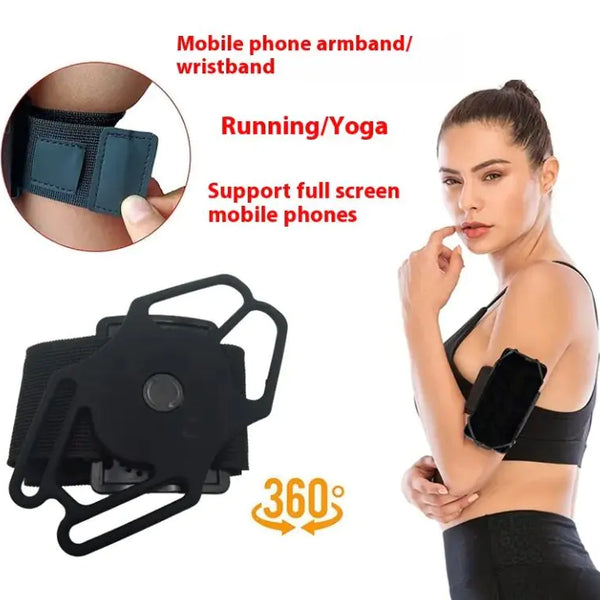 Removable Silicone Mobile Phone Armband