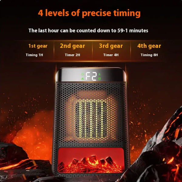 1500W Portable 3D Flame Heater