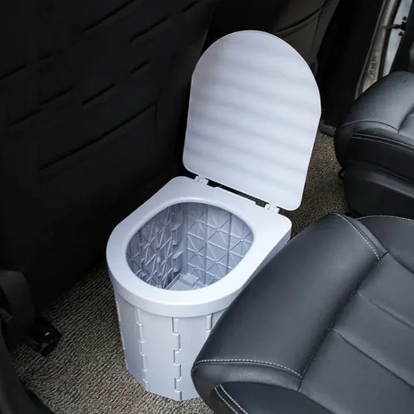 Travel-Friendly Folding Portable Toilet