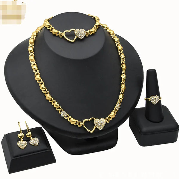 Elite Gold Jewelry Set