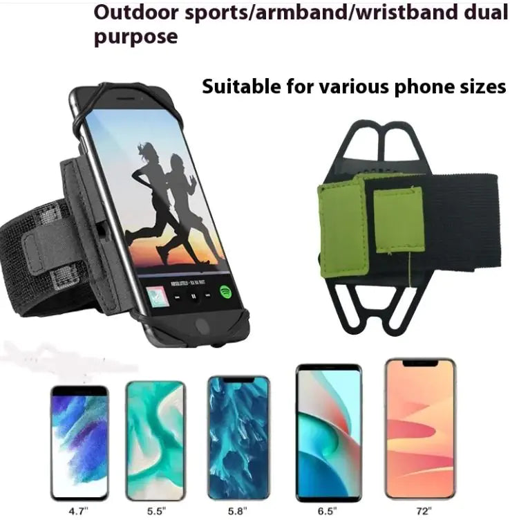 Removable Silicone Mobile Phone Armband