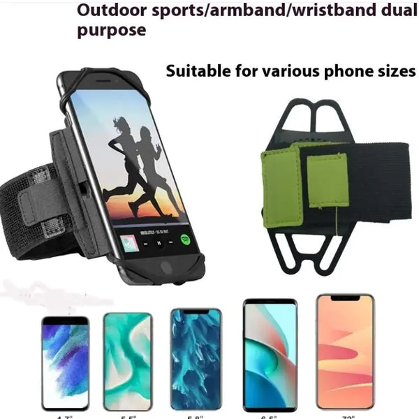 Removable Silicone Mobile Phone Armband