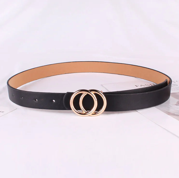 Elegance Loop: Women's Minimalist Ring Belt