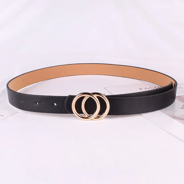 Elegance Loop: Women's Minimalist Ring Belt