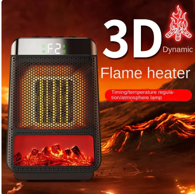 1500W Portable 3D Flame Heater