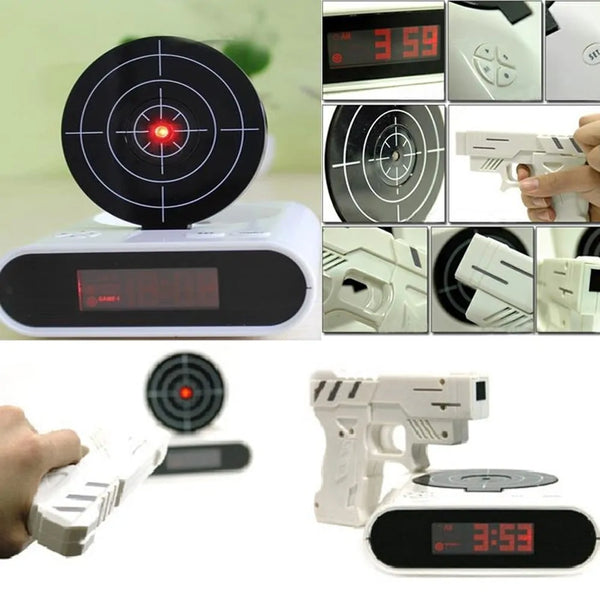 Gun Alarm Clock