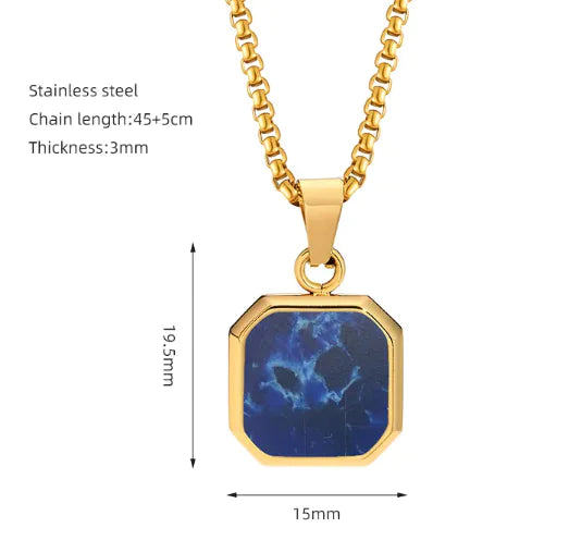 TurquoiseSquare Pendant