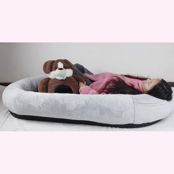 Oversized Human Dog Bed - Removable & Washable