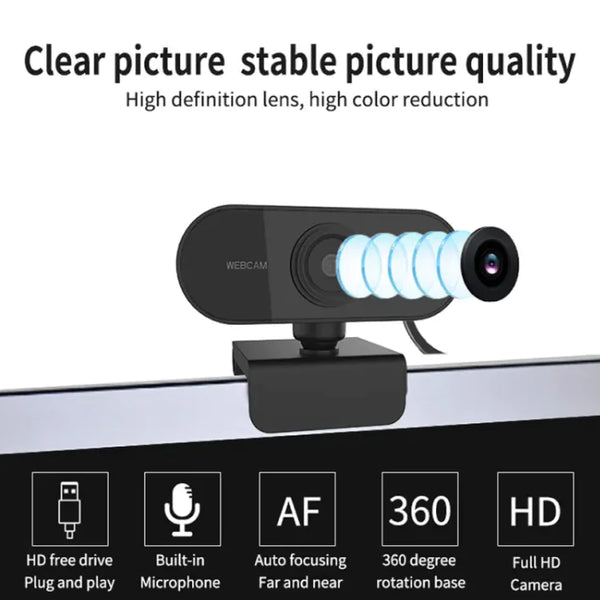 1080P Microphone Rotatable Cameras