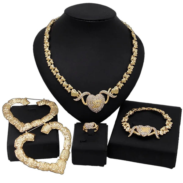 Elite Gold Jewelry Set