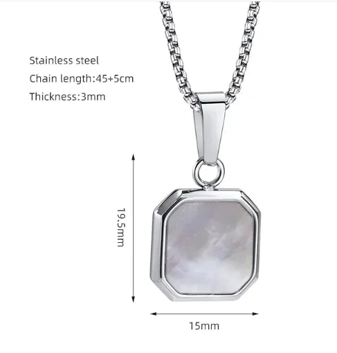 TurquoiseSquare Pendant