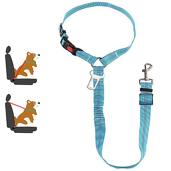 Guardian 2-in-1 Dog Seatbelt with Headrest Restraint