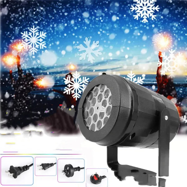 16-Pattern Christmas Projector Lamp