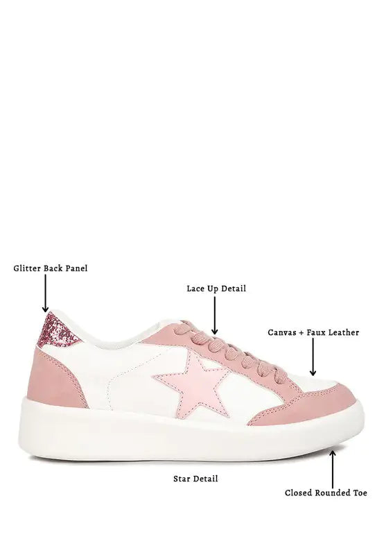 Perry Glitter Detail Star Sneakers