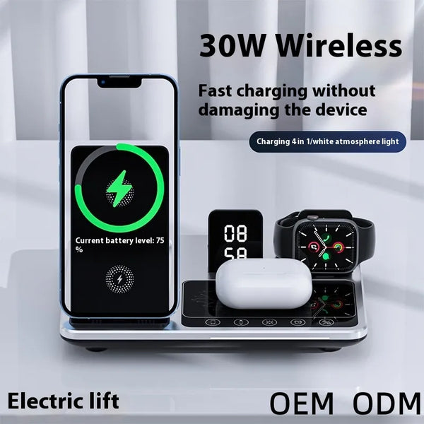 6 in 1 Wireless Magnetic Charger