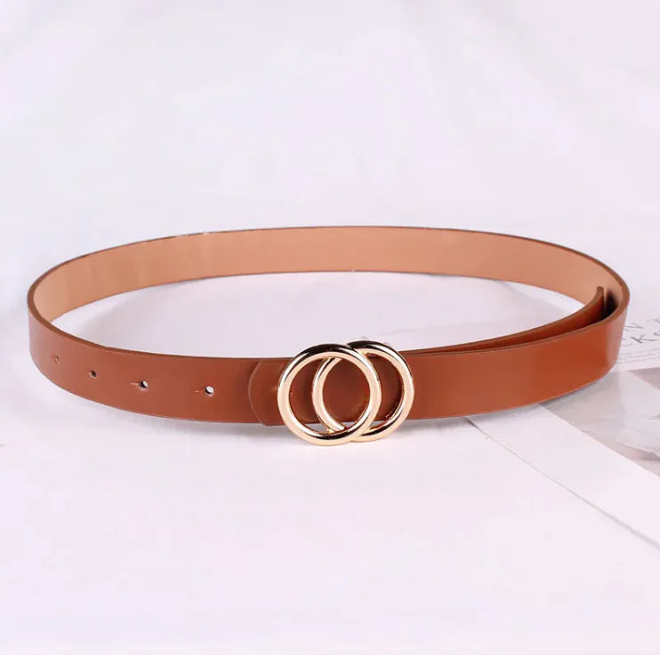 Elegance Loop: Women's Minimalist Ring Belt