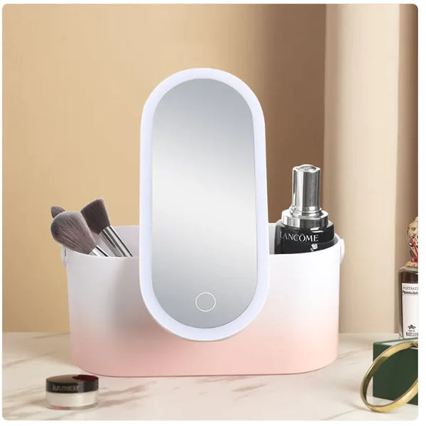 Portable LED Makeup Organizer