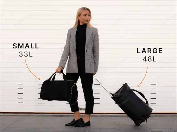 The Convertible Duffle Garment Luggage