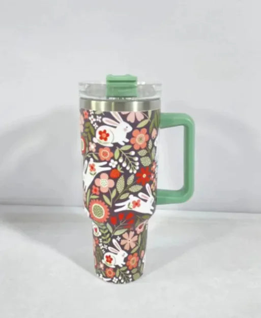 Christmas Pattern Coffee Cup With Handle