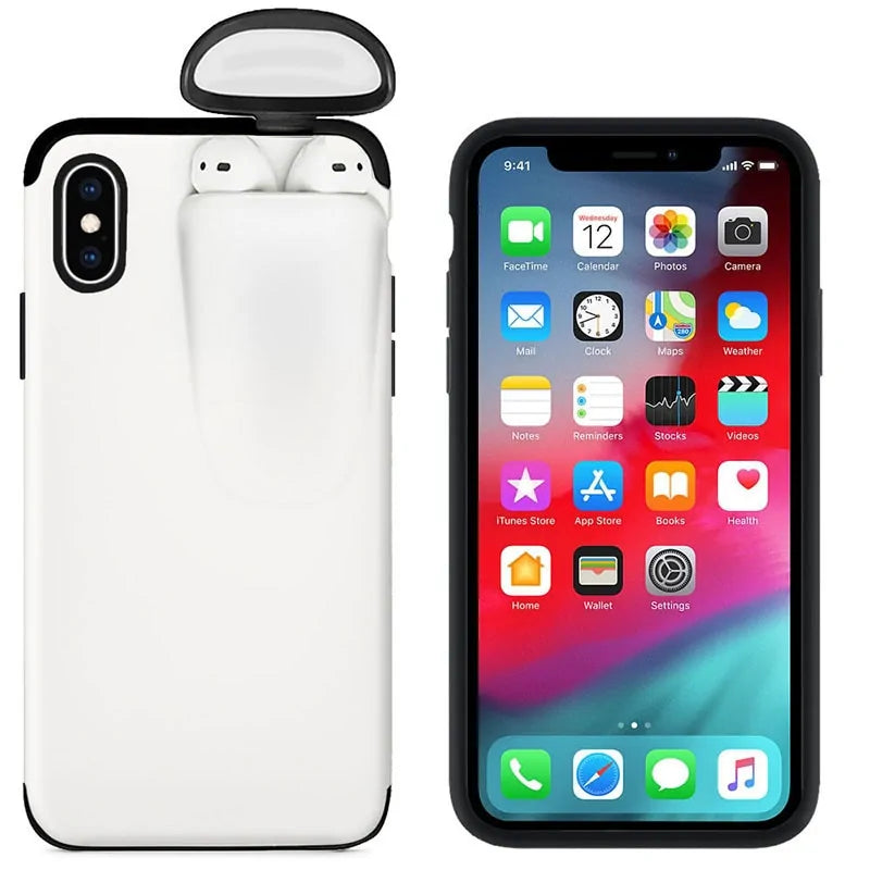 Phone Case With Airpods Holder