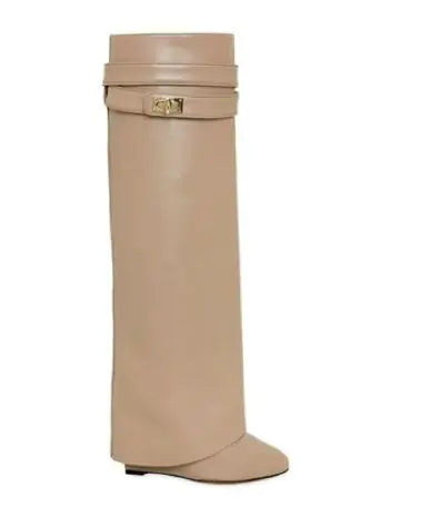 Knee-length Fashion Boots