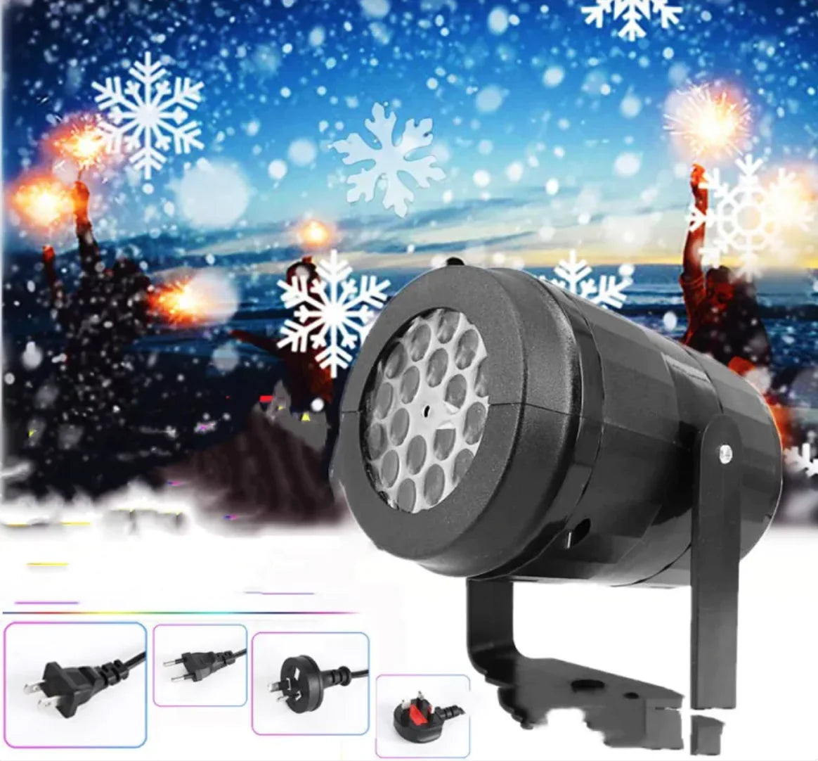 16-Pattern Christmas Projector Lamp