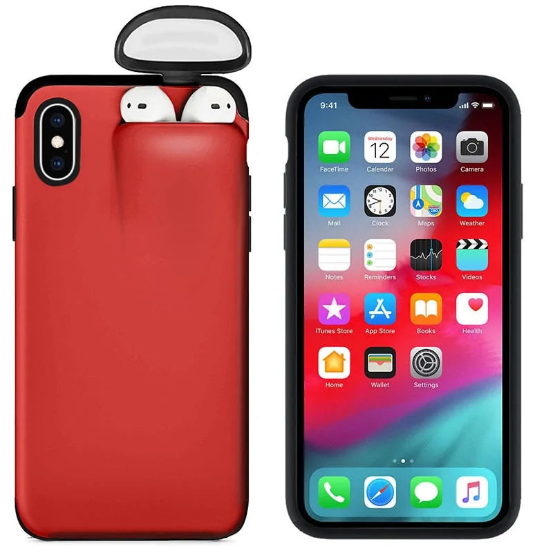 Phone Case With Airpods Holder