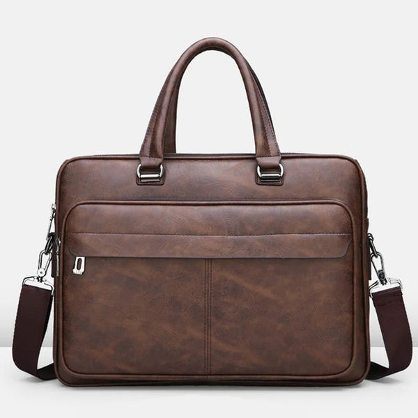 Elite PU Leather Business Briefcase