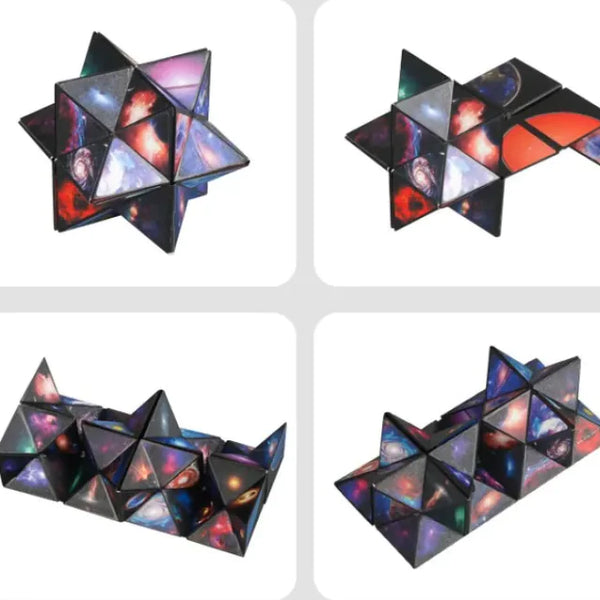 Three Dimensional Infinite Magic Cube Geometry