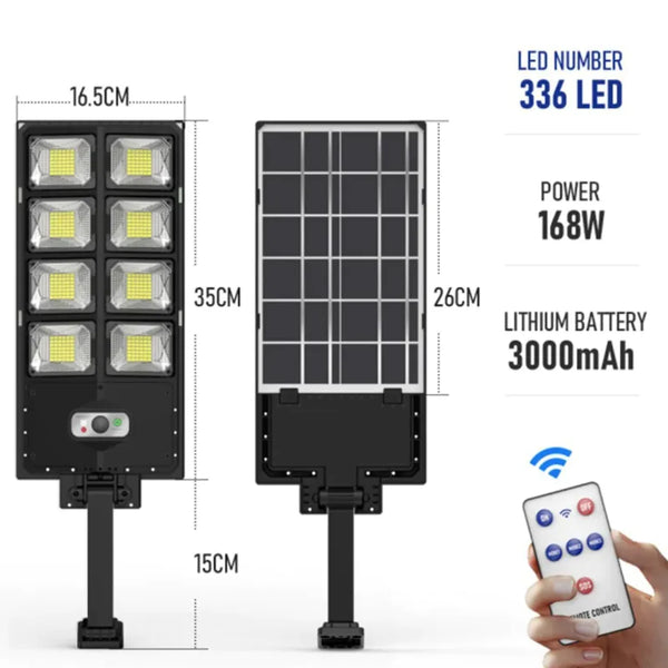 New Solar Double Row Street Light