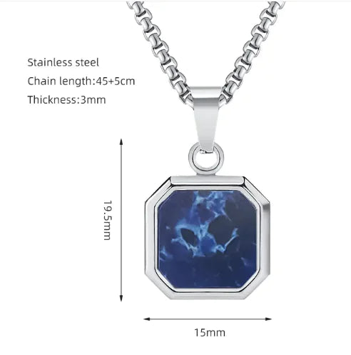 TurquoiseSquare Pendant