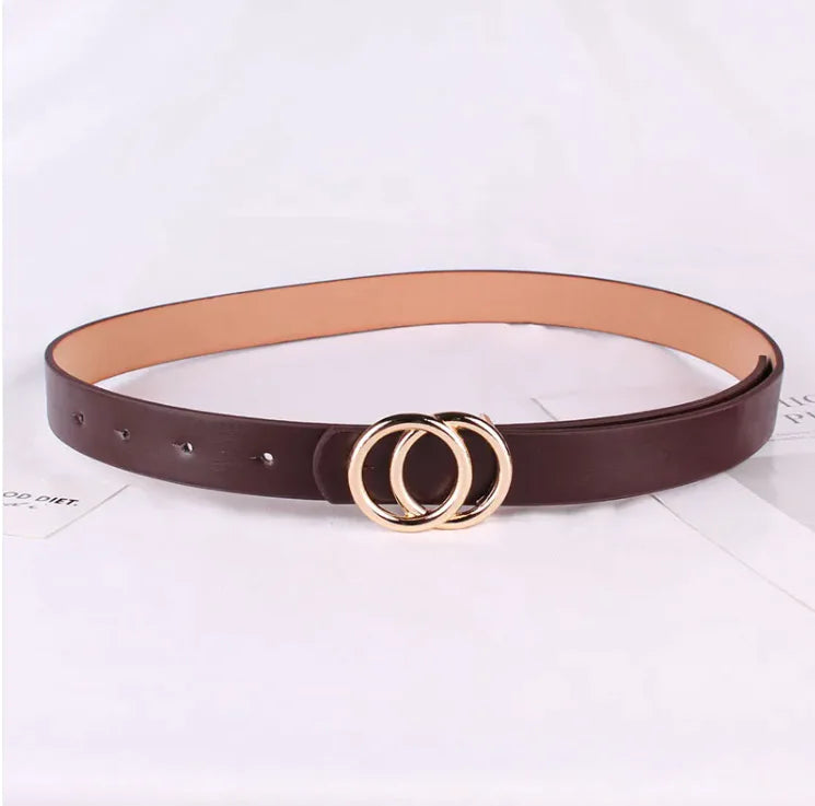 Elegance Loop: Women's Minimalist Ring Belt