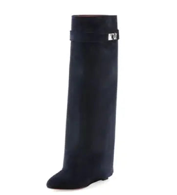 Knee-length Fashion Boots