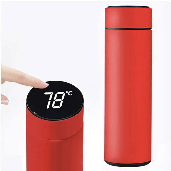 Smart Insulated Mug with Temperature Display