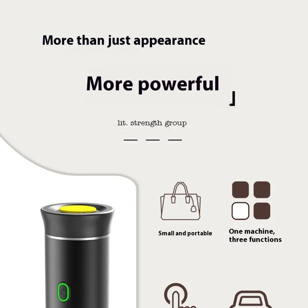 Portable Capsule Coffee Machine Electric Small Wireless Heating