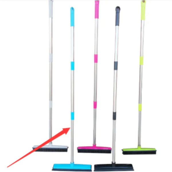 TriPole Dust & Carpet Scraper Broom