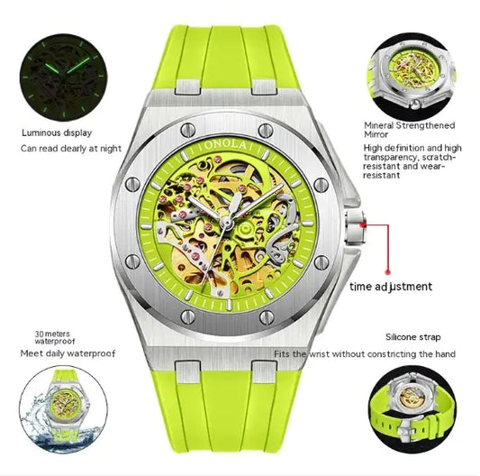 Automatic Mechanical Skeleton Watch