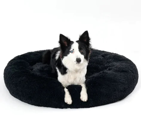 Fluffy Donut Pet Bed