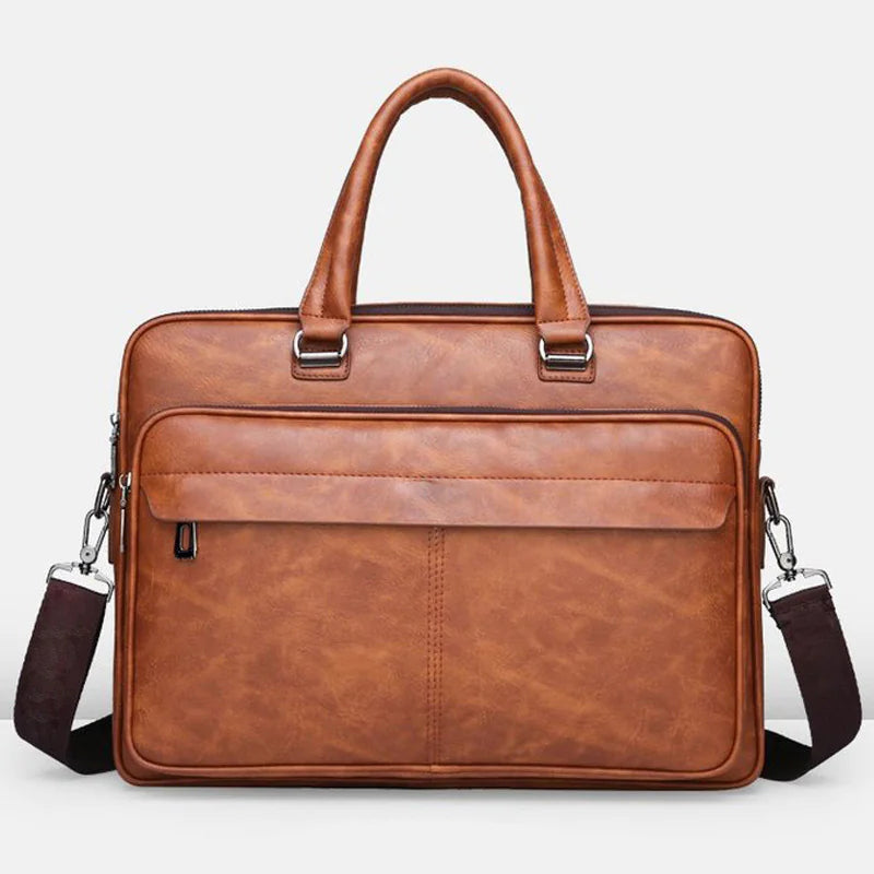 Elite PU Leather Business Briefcase