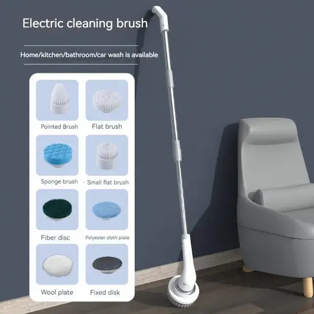 8-in-1 USB Electric Cleaning Brush