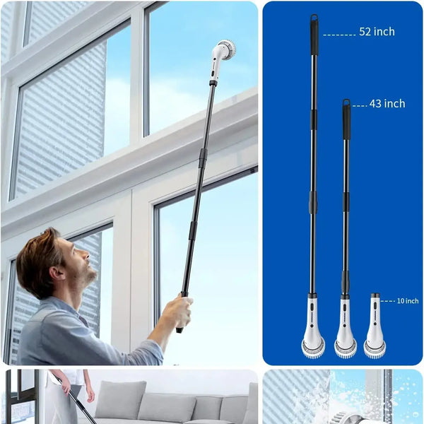 8-in-1 USB Electric Cleaning Brush